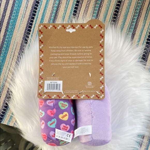 New Sweetheart Sparkling Pupsecco Pet Toy - Purple and Gold - Picture 2 of 2